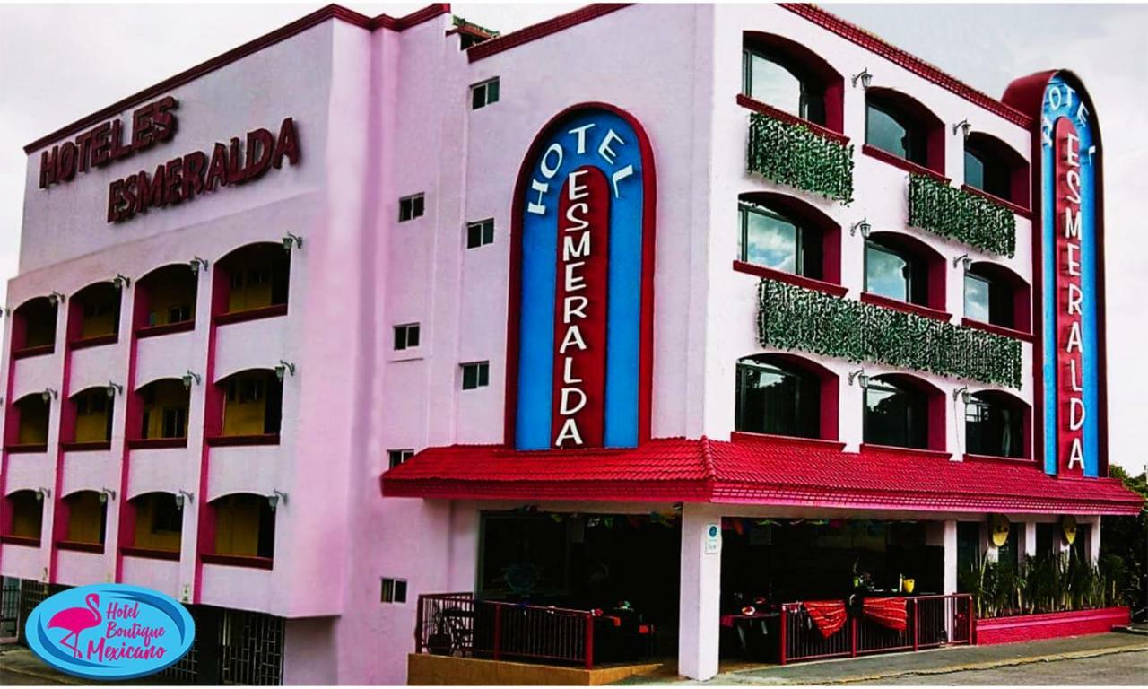 Hotel Esmeralda Poza Rica ภายนอก รูปภาพ